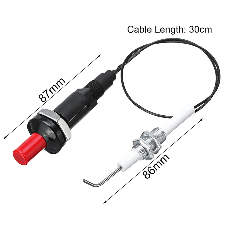 Home Cooking Set - Push Button Piezo Ignitor With Cable