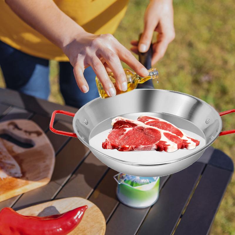 Paella Pan Steel - Everyday Pan Sturdy Spanish Paella Pan