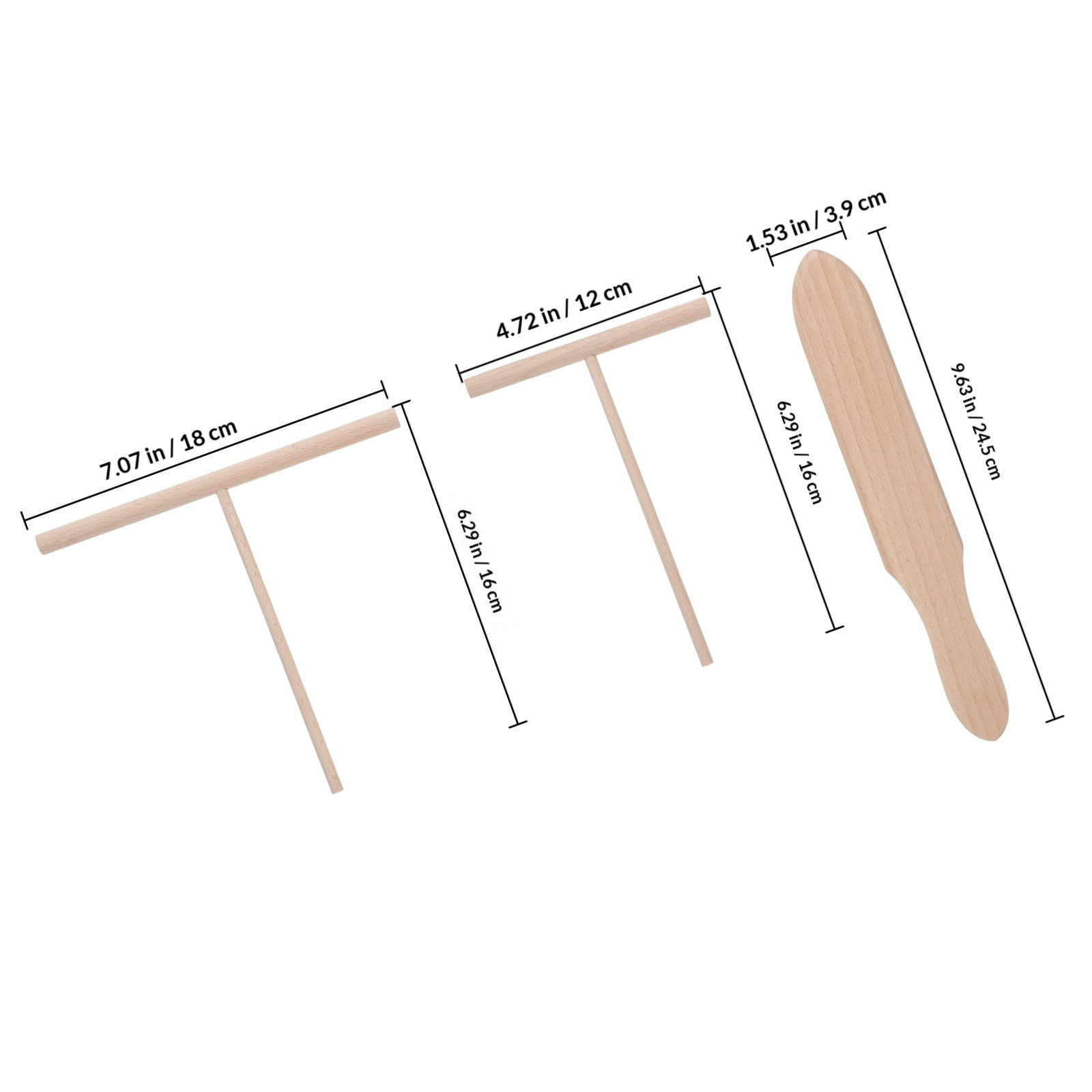 3Pcs Crepe Spreader and Spatul - Home Cooking Set review and price