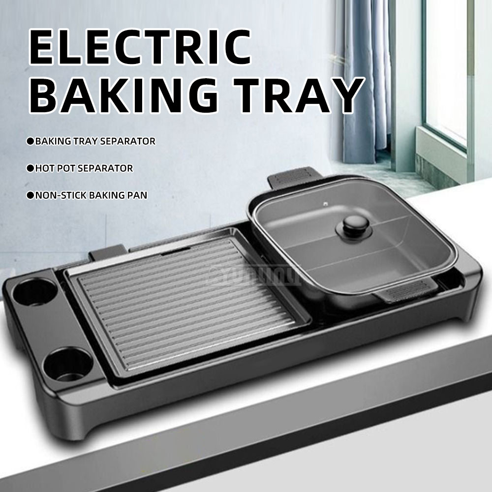 Electric Barbecue Hotpot Stove - Home Cooking Electric review and price
