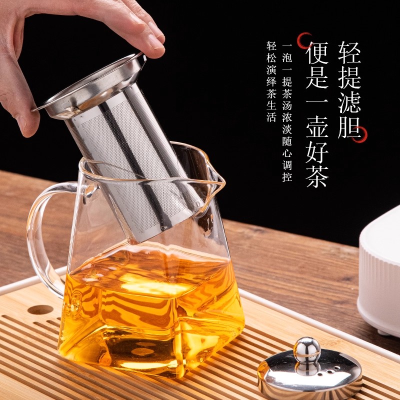 Glass Teapot with Infuser Tea  - Home Cooking Set review and price