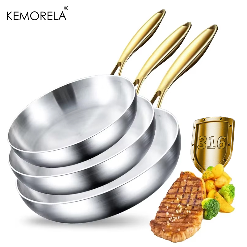 3PCS/Set 316 Stainless Steel G - Paella Pan Steel review and price