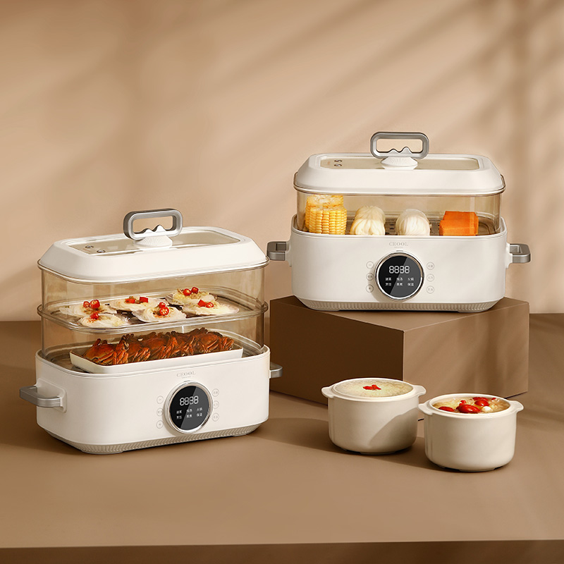 10L 3-in-1 Electric Food Steam - Home Cooking Electric review and price
